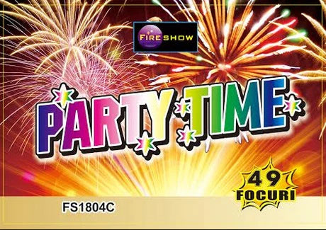 Baterie de artificii 49 focuri party time calibrul 20mm fireshow