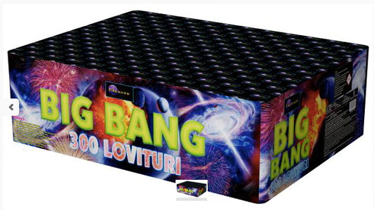 Baterie de artificii 300 focuri calibrul 30 mm Artificii Profesionale ! 2022
