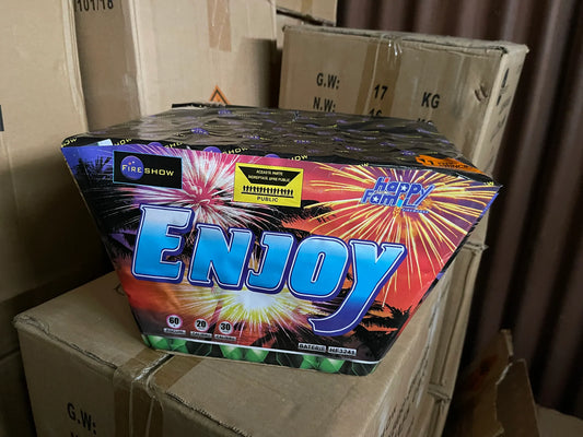 Baterie de arttificii 60f Evantai mix calibru 20-30 mm Fireshow