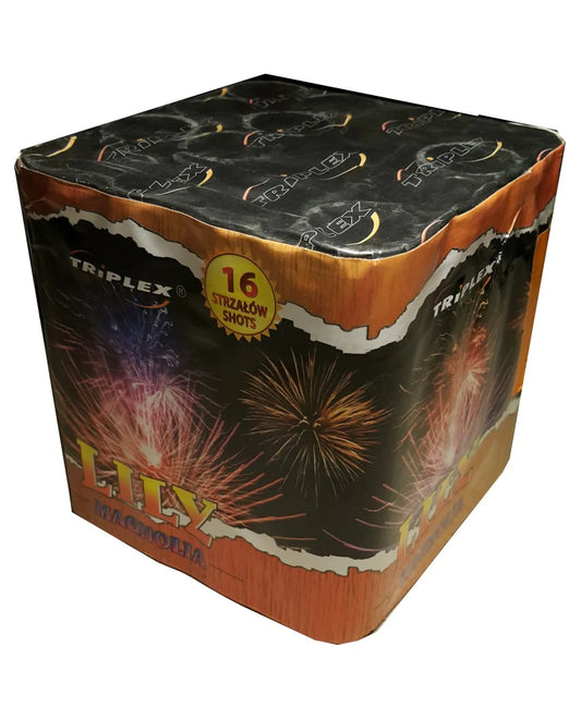 Baterie de artificii 16 focuri calibrul 25 mm txb174